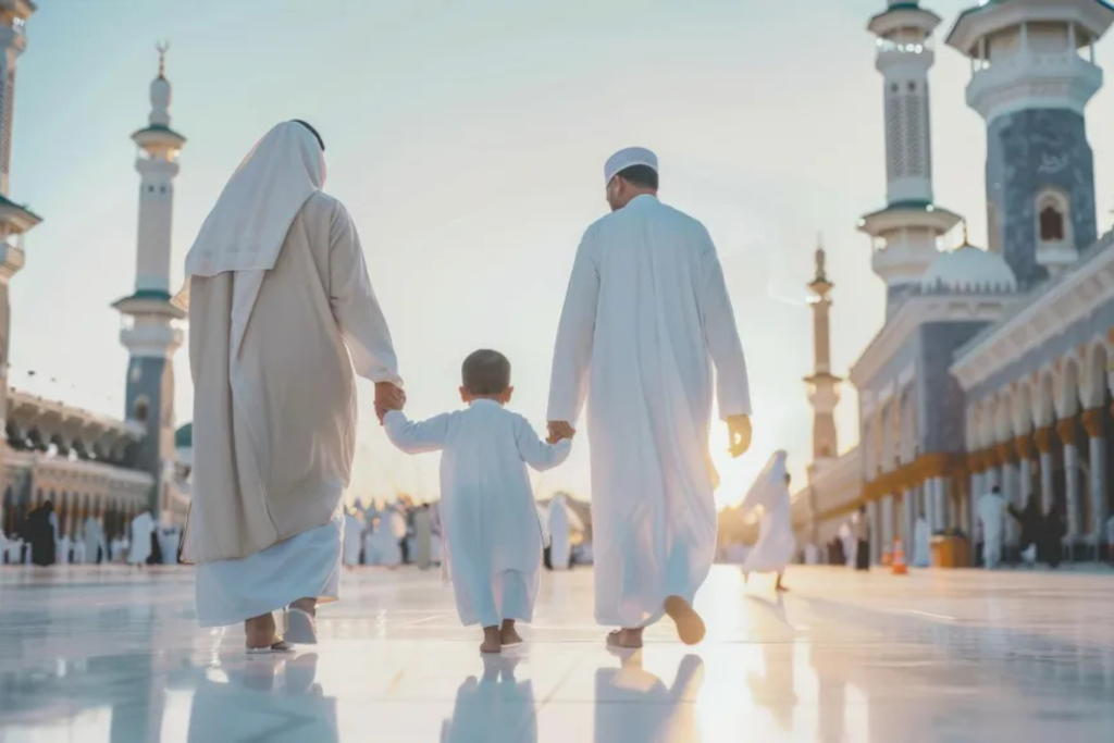 umrah with kids